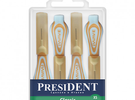 Межзубные ершики XS 0.28мм (4 шт.) (PresiDENT)